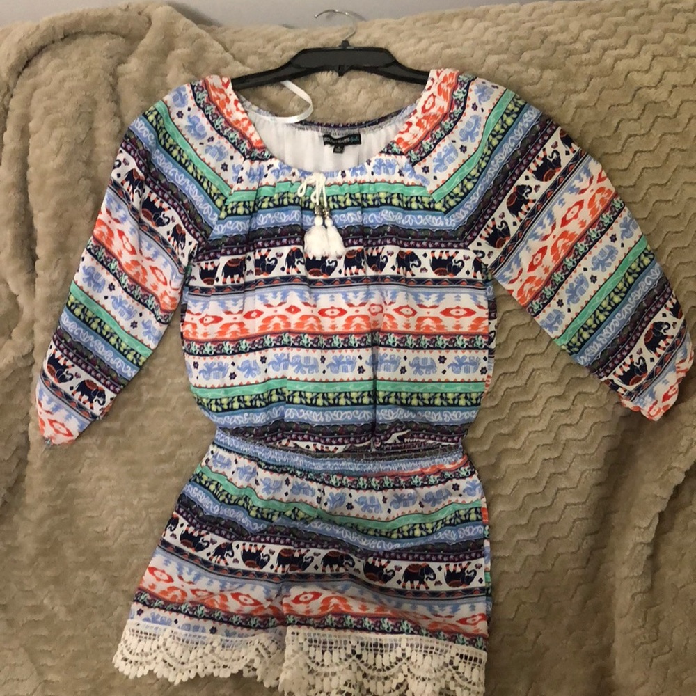 Girls romper. From Belks.